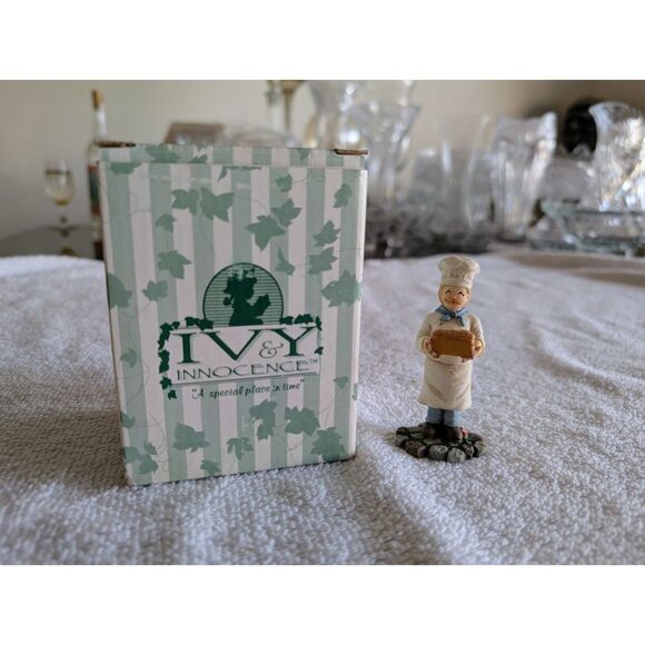 Ivy & Innocence Clyde Connor 05401 Chef Figurine Vintage Cast Art 2001 - Picture 9 of 9